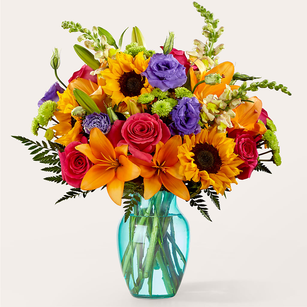 Double Rainbow Bouquet – FLOWER'S SMILING DESIGNS, Manchester NJ