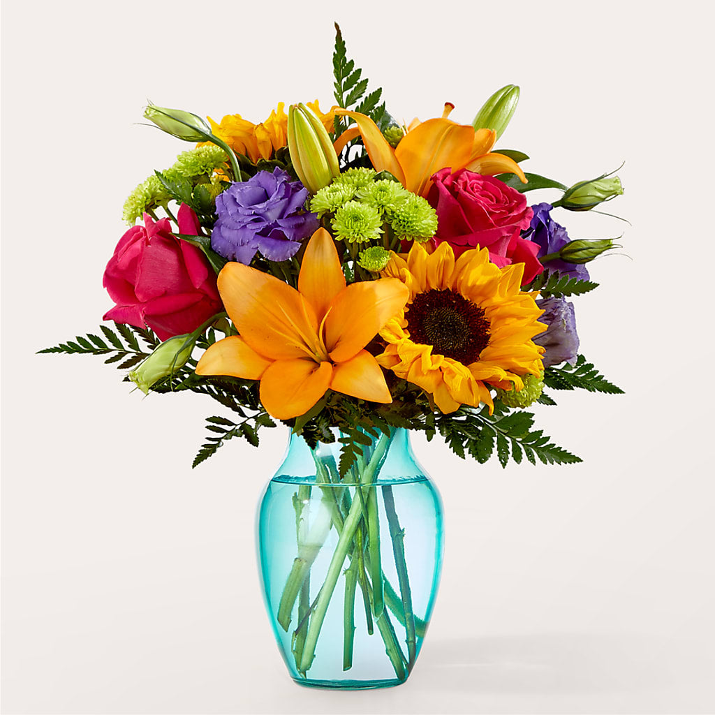 Double Rainbow Bouquet – FLOWER'S SMILING DESIGNS, Manchester NJ