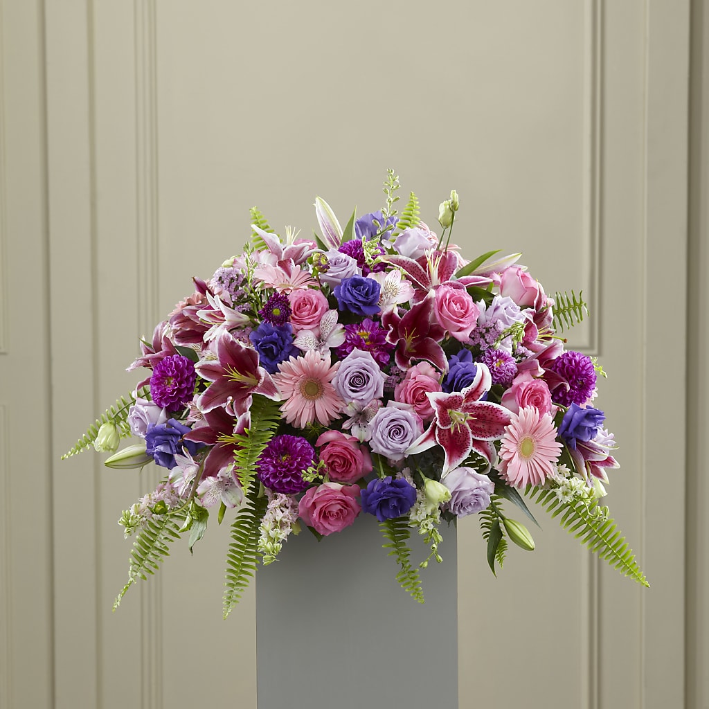 Fare Thee Well Pedestal – FLOWER'S SMILING DESIGNS, Manchester NJ