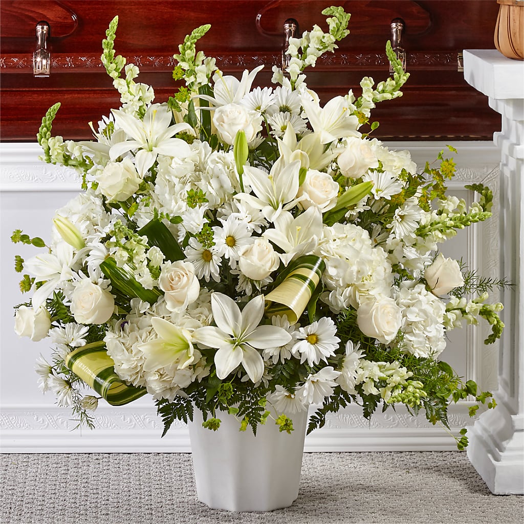 Thoughts of Tranquility Floor Basket – FLOWER'S SMILING DESIGNS, Manchester NJ