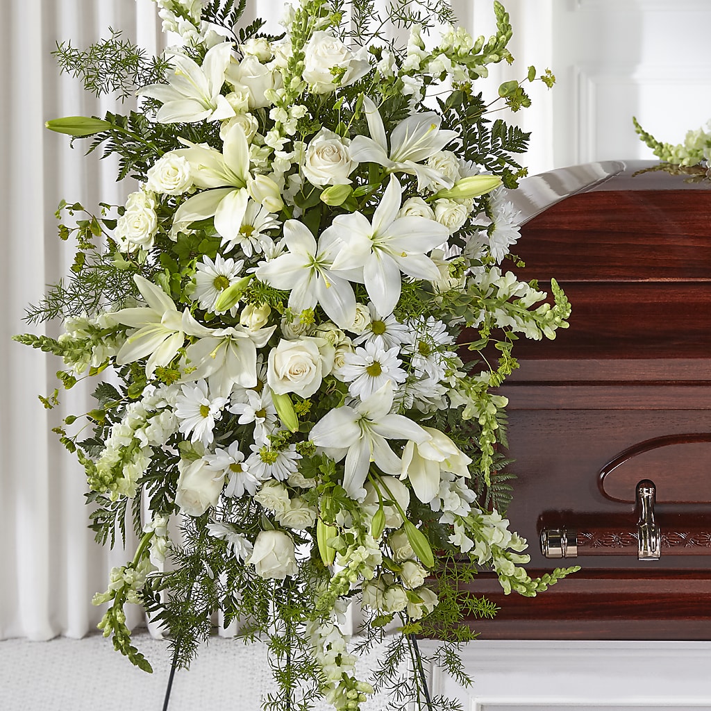 Loving Thoughts Standing Spray – FLOWER'S SMILING DESIGNS, Manchester NJ