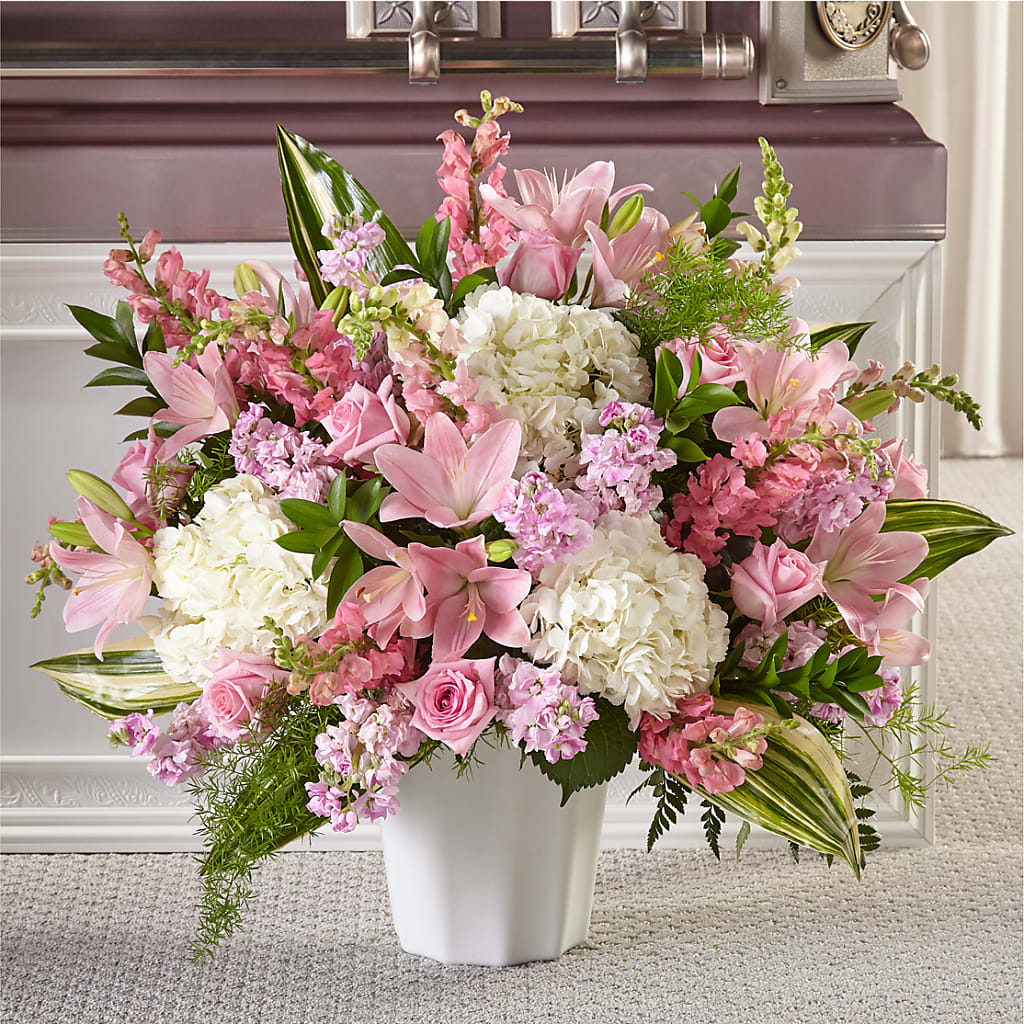 Simply Serene Floor Basket – FLOWER'S SMILING DESIGNS, Manchester NJ