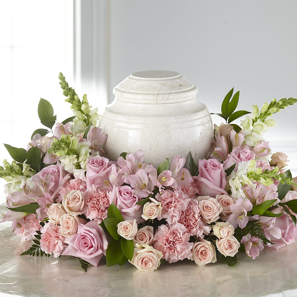 Blooms of Hope Cremation Adornment – FLOWER'S SMILING DESIGNS, Manchester NJ