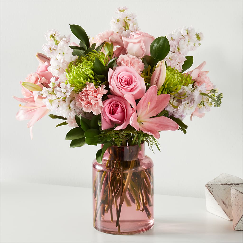 Pretty in Pink Bouquet – FLOWER'S SMILING DESIGNS, Manchester NJ