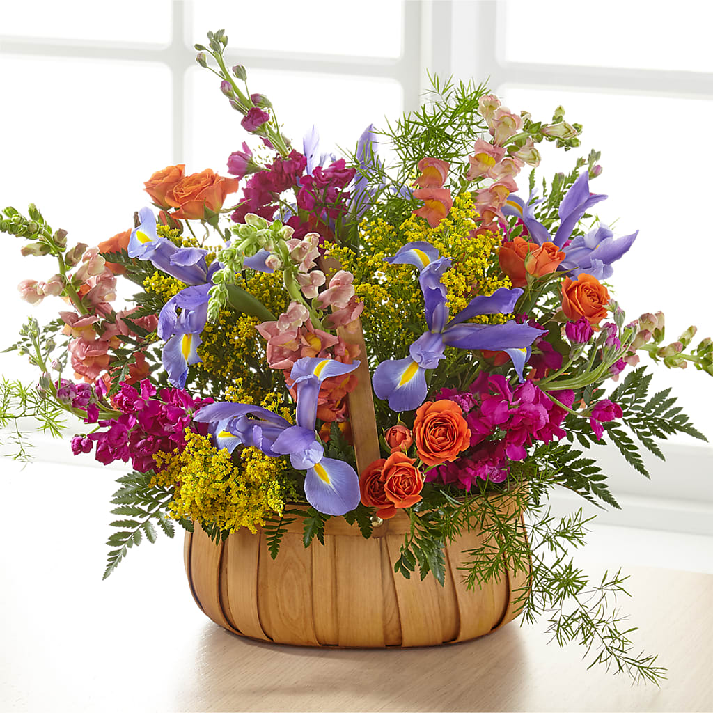 Garden of Life Basket – FLOWER'S SMILING DESIGNS, Manchester NJ