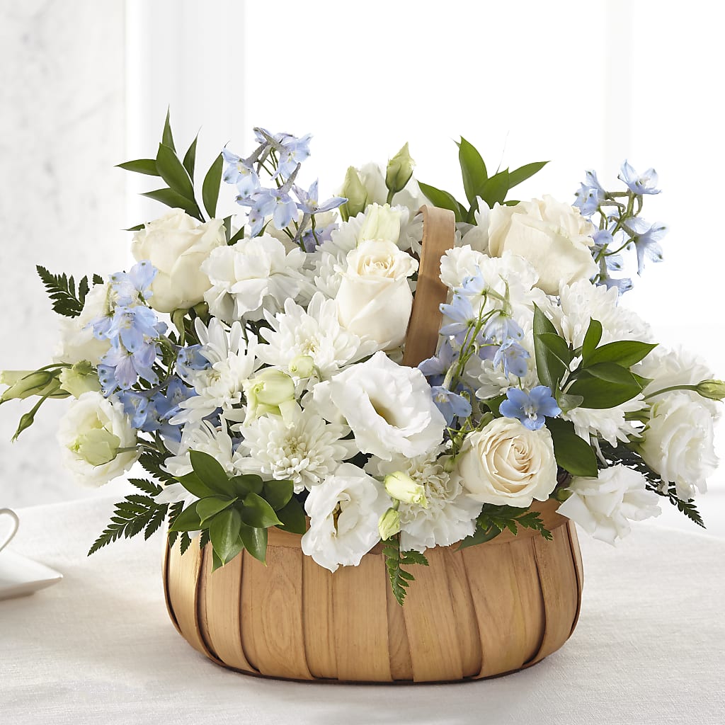Sincerely Heartfelt Basket – FLOWER'S SMILING DESIGNS, Manchester NJ
