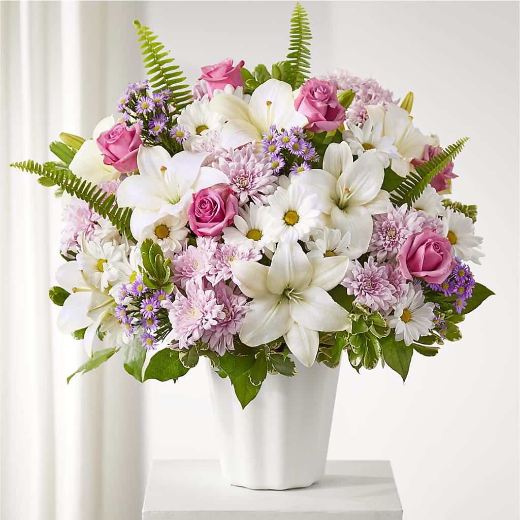 Warmest Thoughts Tabletop Basket – FLOWER'S SMILING DESIGNS, Manchester NJ