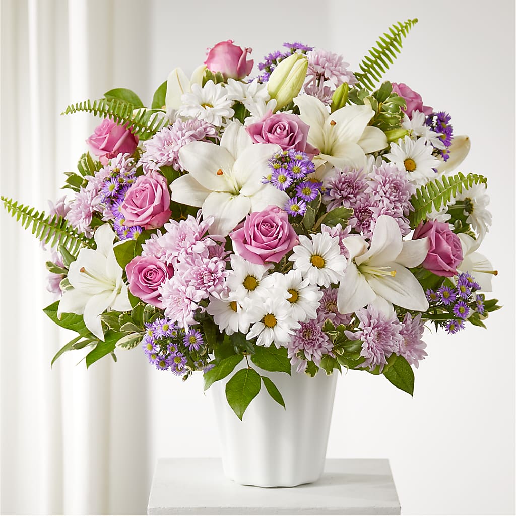 Warmest Thoughts Tabletop Basket – FLOWER'S SMILING DESIGNS, Manchester NJ