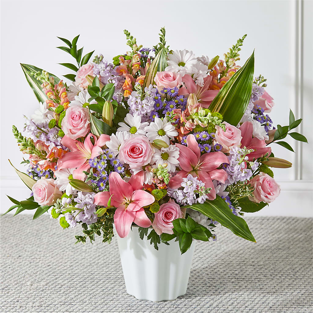 Abundant Compassion Floor Basket – FLOWER'S SMILING DESIGNS, Manchester NJ