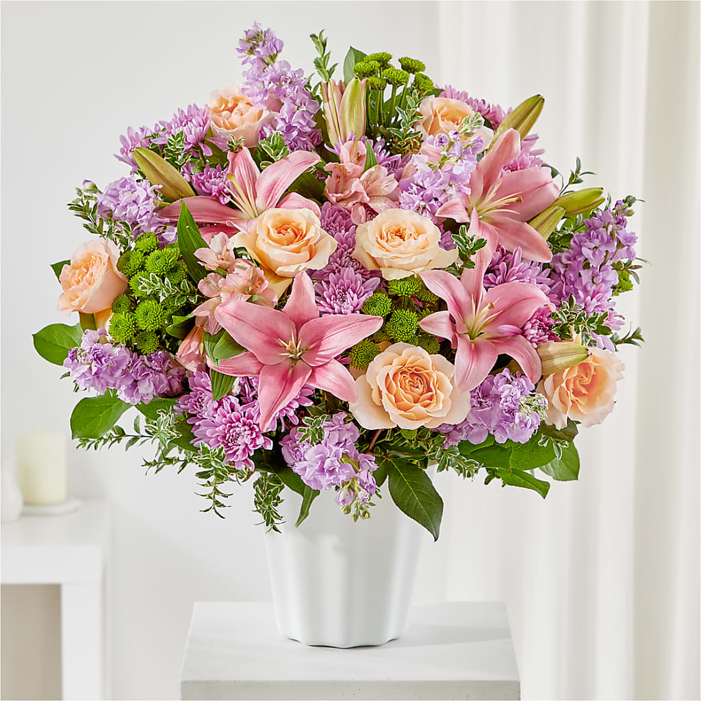 Supportive Embrace Tabletop Basket – FLOWER'S SMILING DESIGNS, Manchester NJ