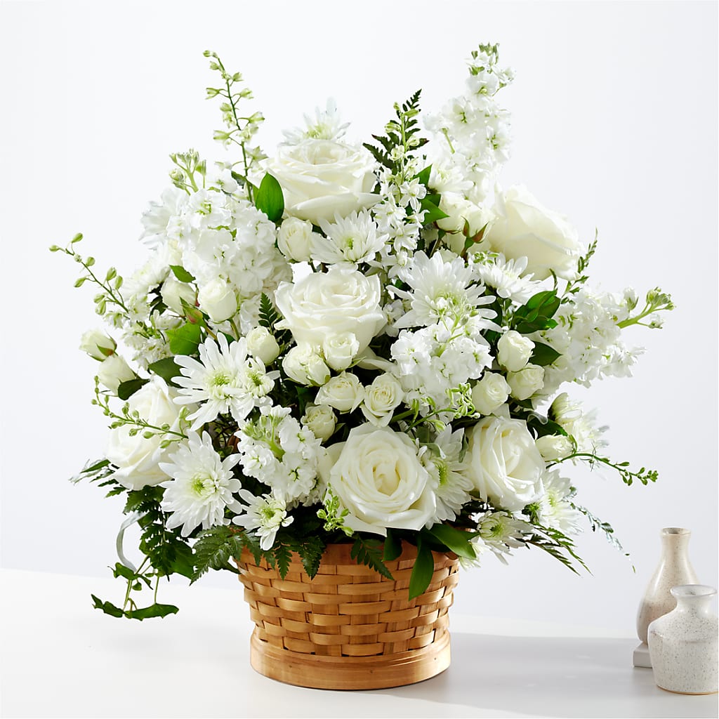 Heartfelt Condolences Arrangement – FLOWER'S SMILING DESIGNS, Manchester NJ
