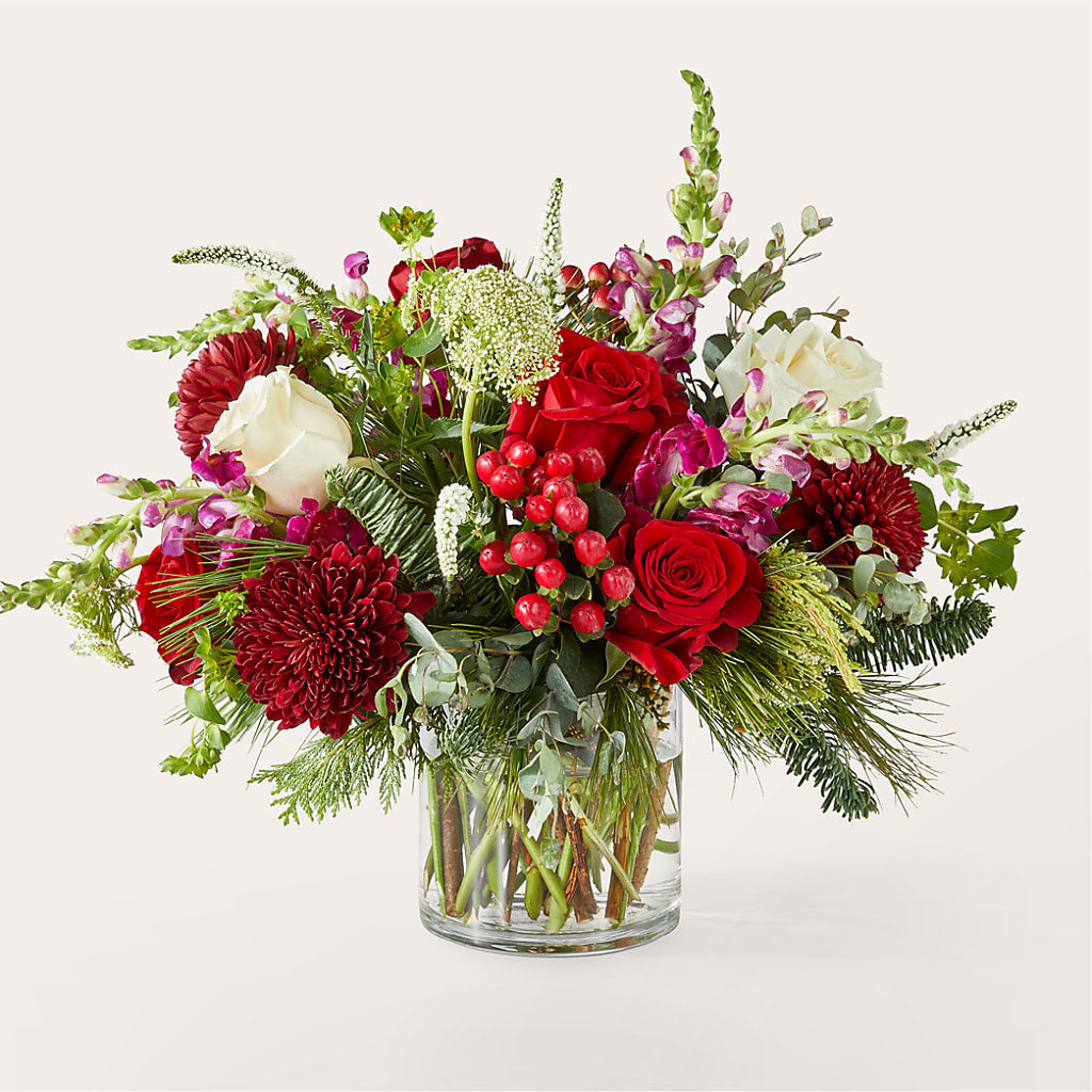 Cranberry Fizz Bouquet – FLOWER'S SMILING DESIGNS, Manchester NJ