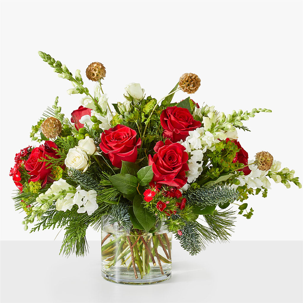 Deck the Halls Bouquet – FLOWER'S SMILING DESIGNS, Manchester NJ