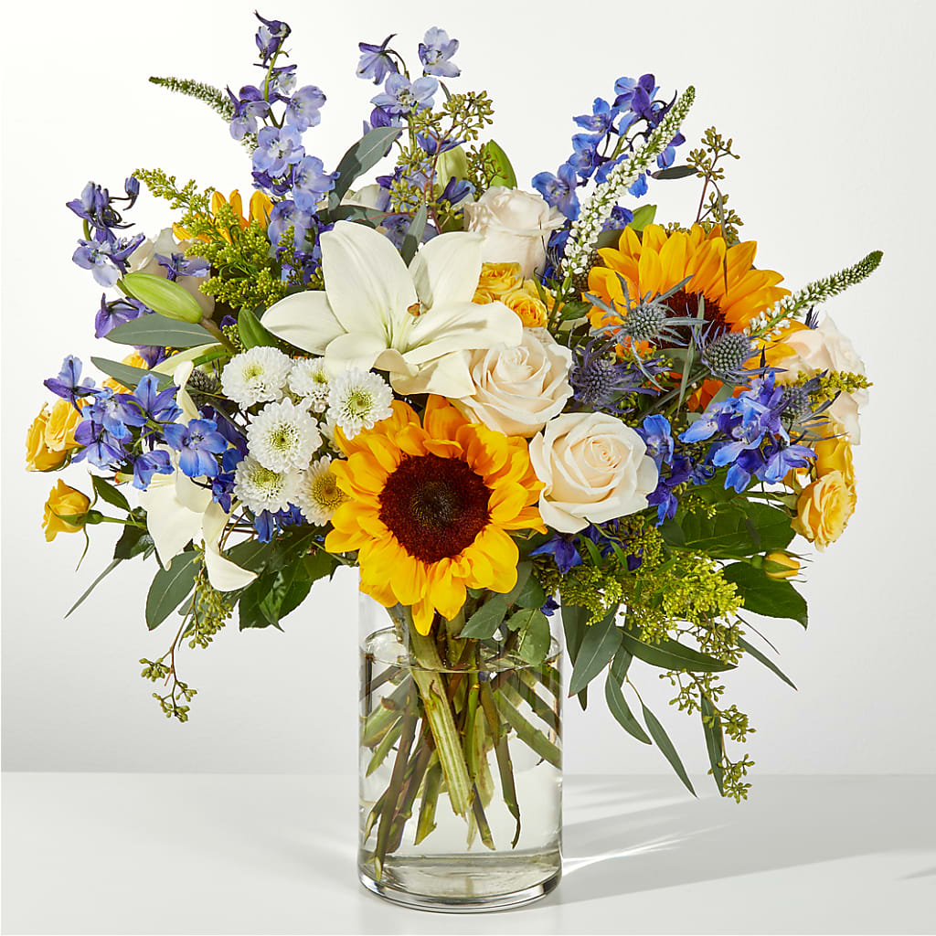 Wonderfully Sunny Bouquet – FLOWER'S SMILING DESIGNS, Manchester NJ