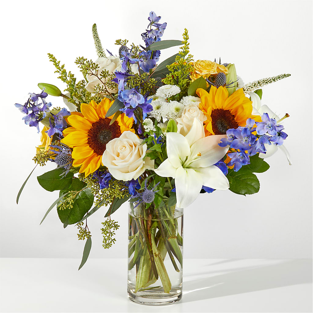 Wonderfully Sunny Bouquet – FLOWER'S SMILING DESIGNS, Manchester NJ