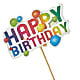 Happy Birthday Pick – FLOWER'S SMILING DESIGNS, Manchester NJ