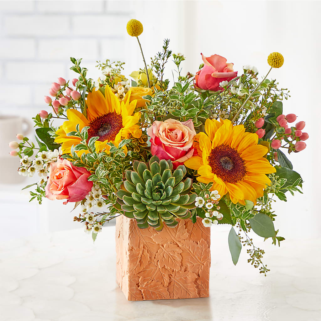 Sunflower Season Bouquet – FLOWER'S SMILING DESIGNS, Manchester NJ