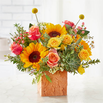 Sunflower Season Bouquet – FLOWER'S SMILING DESIGNS, Manchester NJ