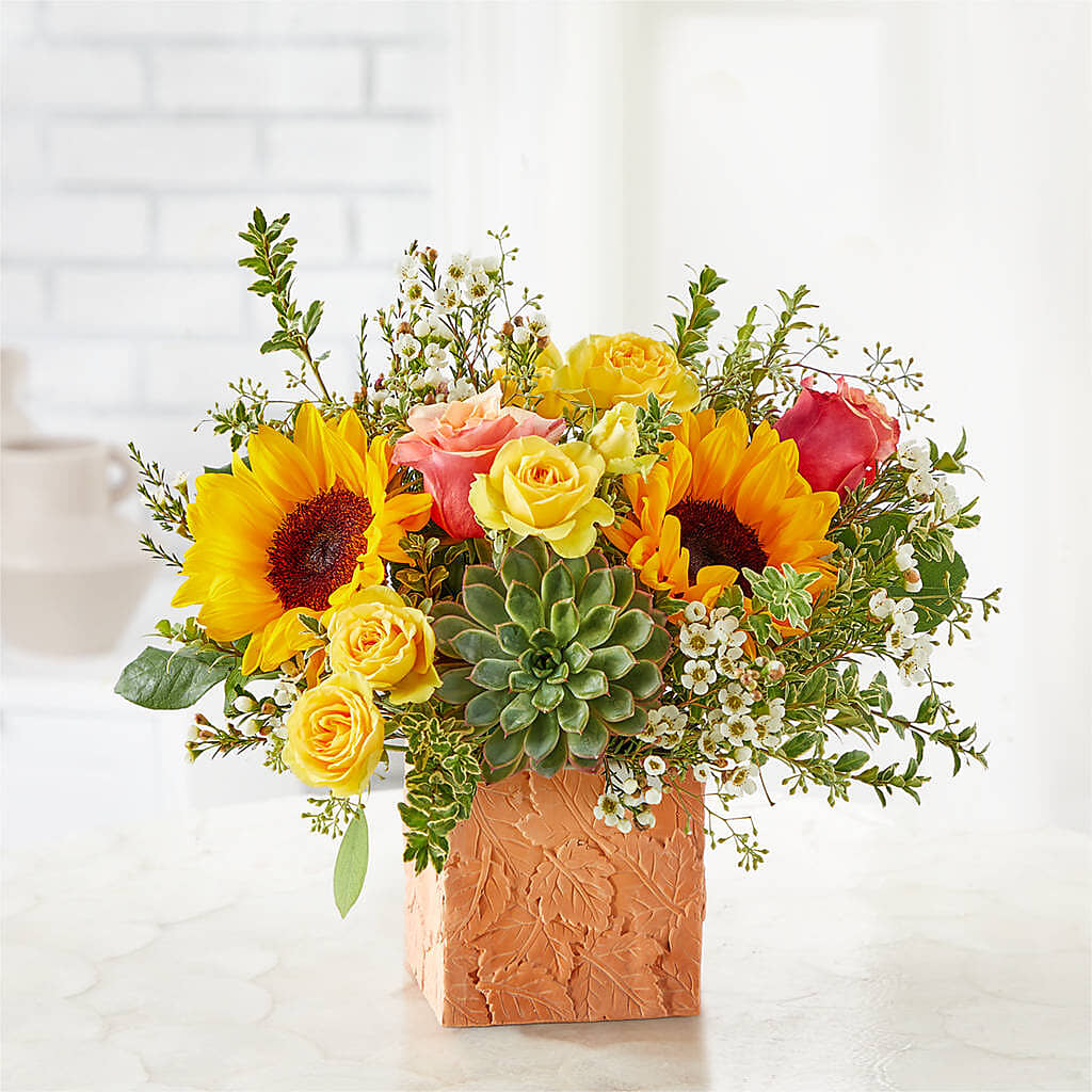 Sunflower Season Bouquet – FLOWER'S SMILING DESIGNS, Manchester NJ