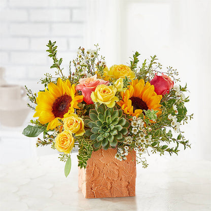 Sunflower Season Bouquet – FLOWER'S SMILING DESIGNS, Manchester NJ