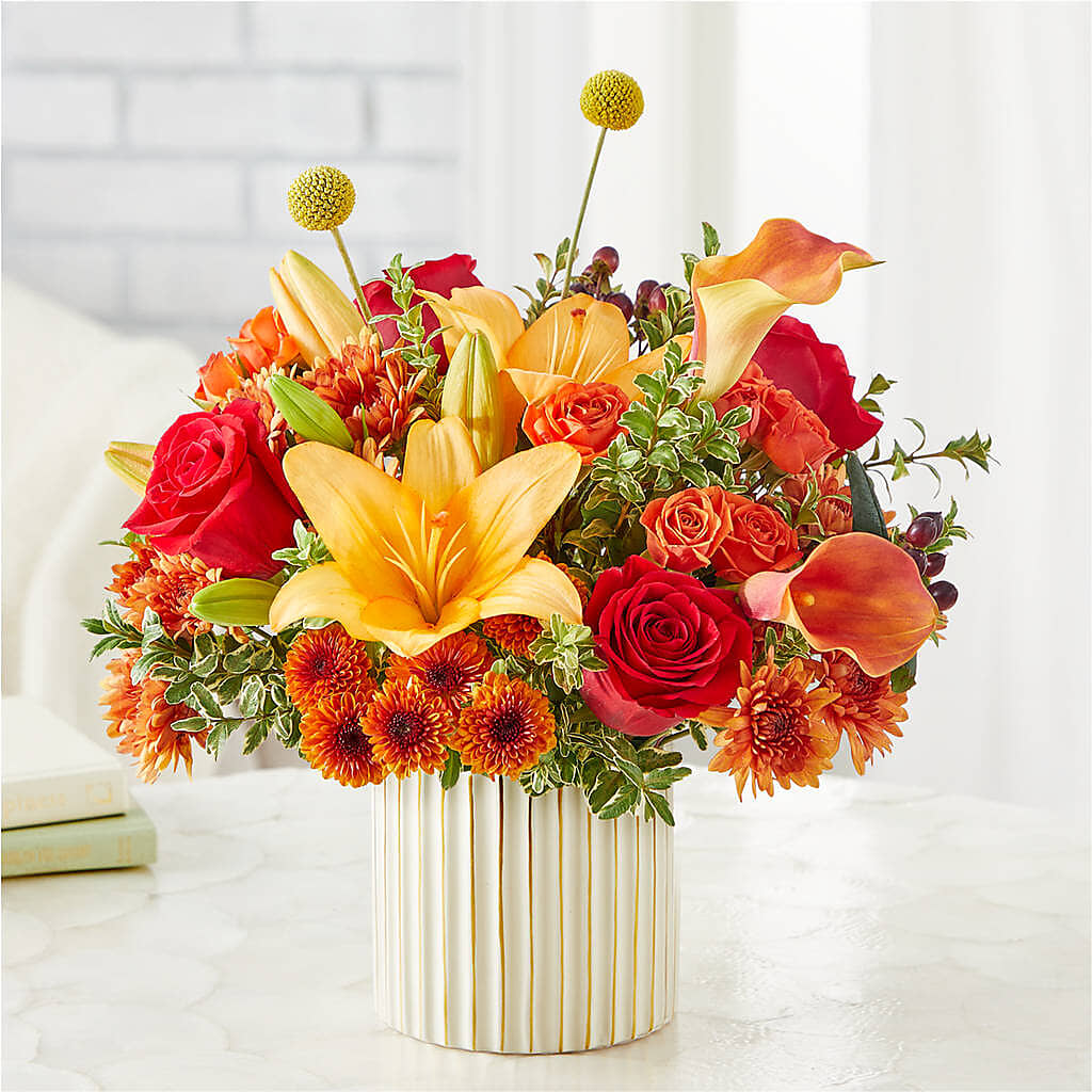 Scarlet Skies Bouquet – FLOWER'S SMILING DESIGNS, Manchester NJ