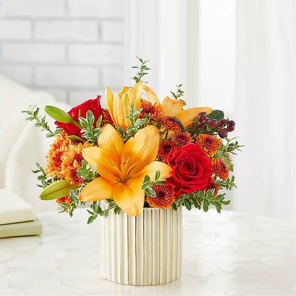 Scarlet Skies Bouquet – FLOWER'S SMILING DESIGNS, Manchester NJ