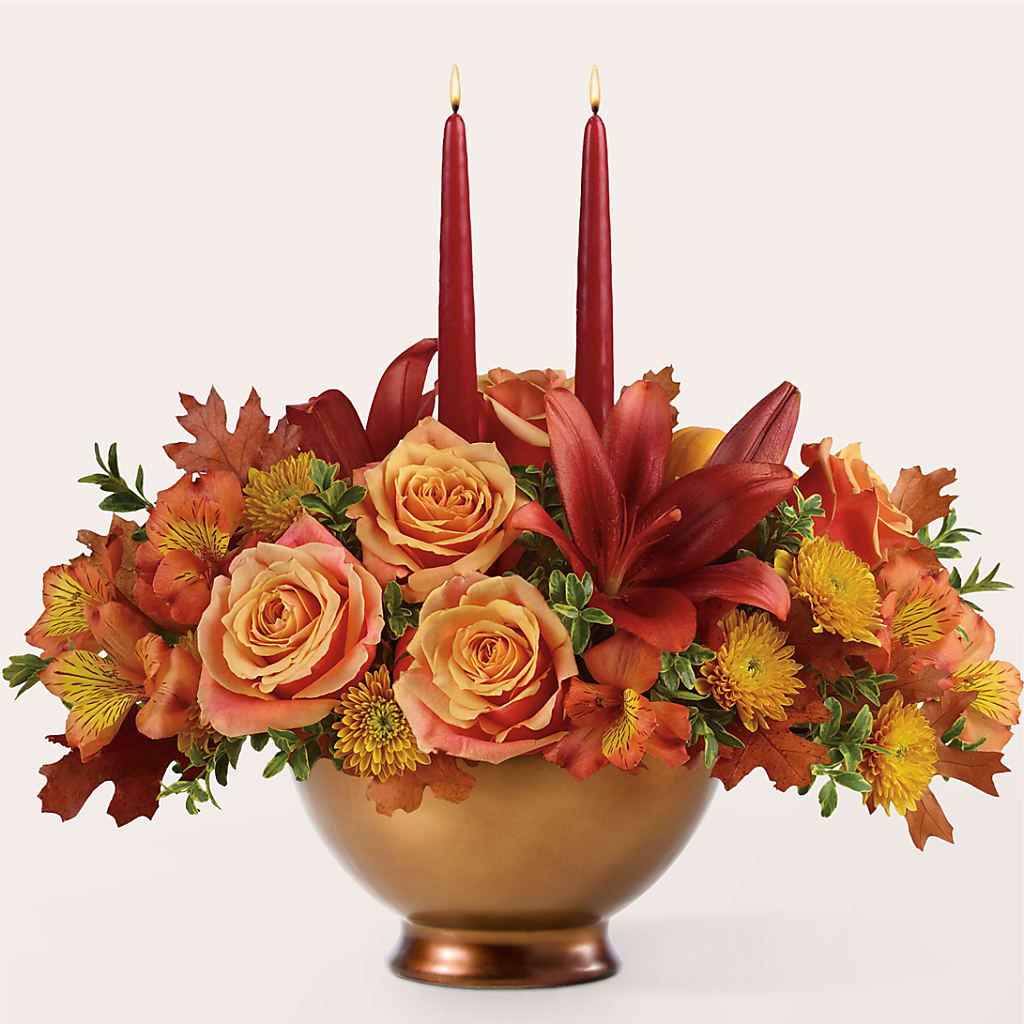 Harvest Table Centerpiece – FLOWER'S SMILING DESIGNS, Manchester NJ