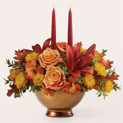 Harvest Table Centerpiece – FLOWER'S SMILING DESIGNS, Manchester NJ