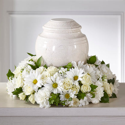 Ivory Gardens Cremation Adornment – FLOWER'S SMILING DESIGNS, Manchester NJ