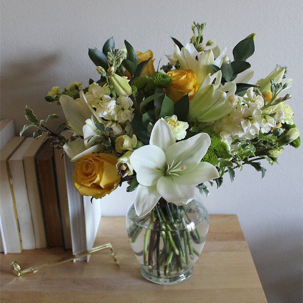 Hope & Serenity Bouquet – FLOWER'S SMILING DESIGNS, Manchester NJ