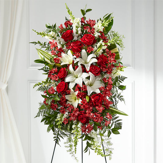 Everlasting Memory Standing Spray – FLOWER'S SMILING DESIGNS, Manchester NJ