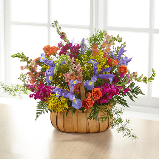 Garden of Life Basket – FLOWER'S SMILING DESIGNS, Manchester NJ