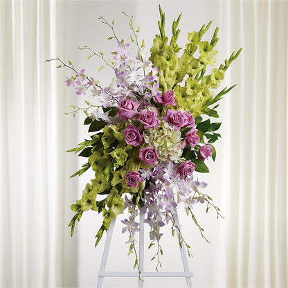 Lasting Legacy Standing Spray – FLOWER'S SMILING DESIGNS, Manchester NJ