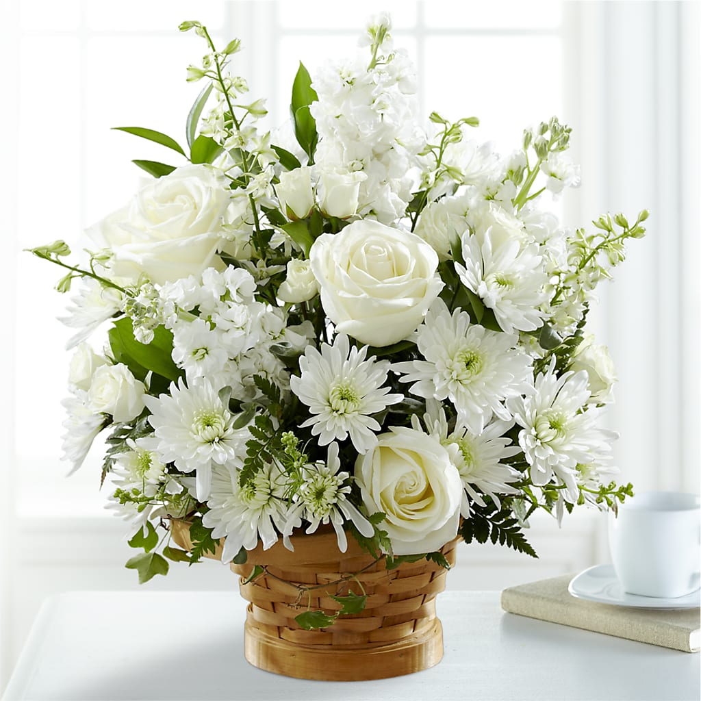 Heartfelt Condolences Arrangement – FLOWER'S SMILING DESIGNS, Manchester NJ