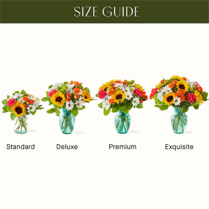 Sun-drenched Blooms Bouquet – FLOWER'S SMILING DESIGNS, Manchester NJ