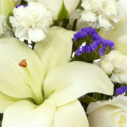 Sapphire Rush Bouquet – FLOWER'S SMILING DESIGNS, Manchester NJ