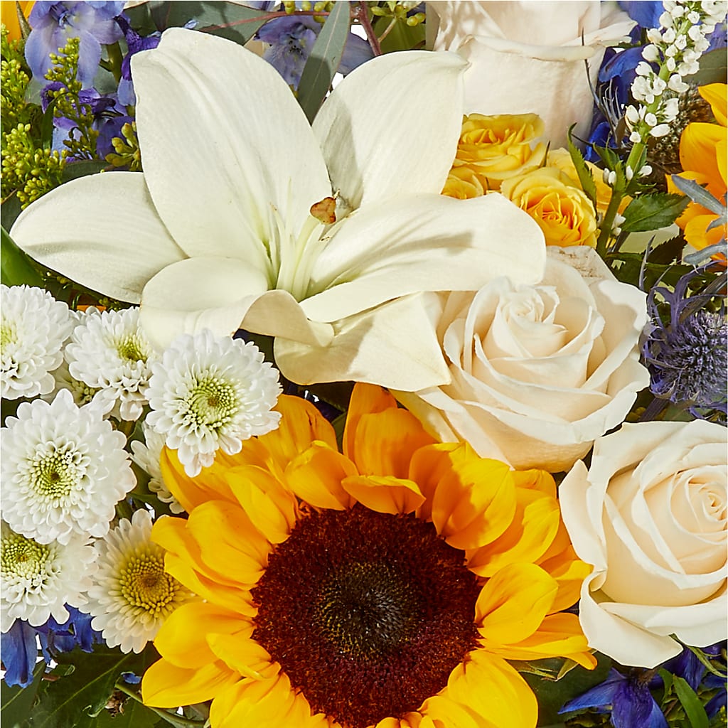 Wonderfully Sunny Bouquet – FLOWER'S SMILING DESIGNS, Manchester NJ