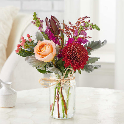 Moody Hues Bouquet – FLOWER'S SMILING DESIGNS, Manchester NJ
