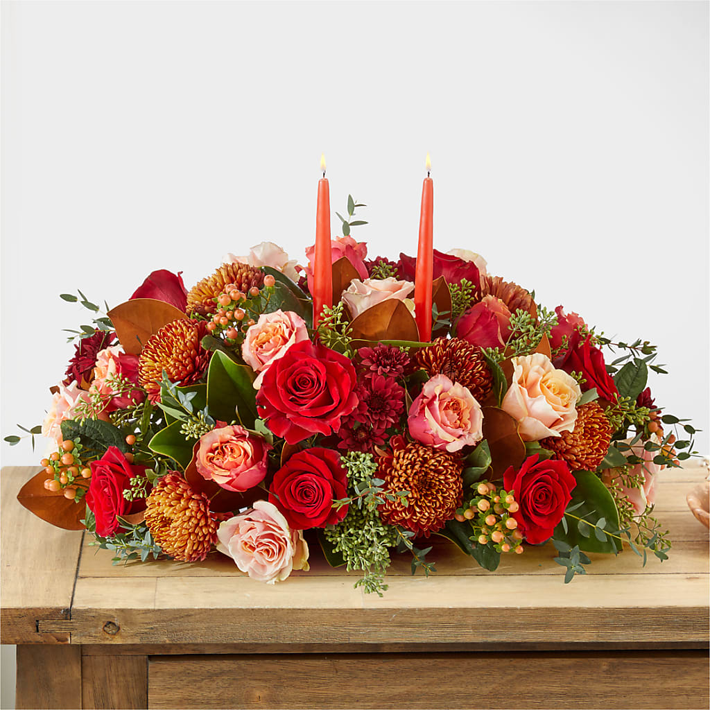 Gather Near Centerpiece – FLOWER'S SMILING DESIGNS, Manchester NJ