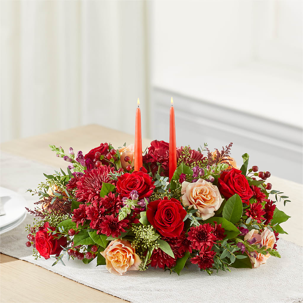 Most Thankful Centerpiece – FLOWER'S SMILING DESIGNS, Manchester NJ