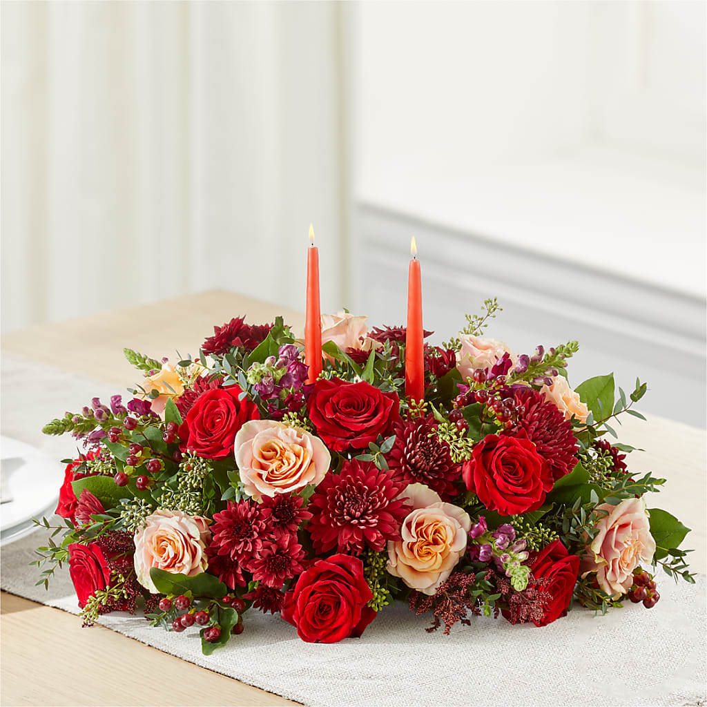 Most Thankful Centerpiece – FLOWER'S SMILING DESIGNS, Manchester NJ