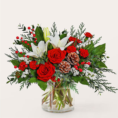 Best in Snow Bouquet – FLOWER'S SMILING DESIGNS, Manchester NJ