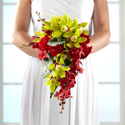 Elegant Orchid Bouquet – FLOWER'S SMILING DESIGNS, Manchester NJ