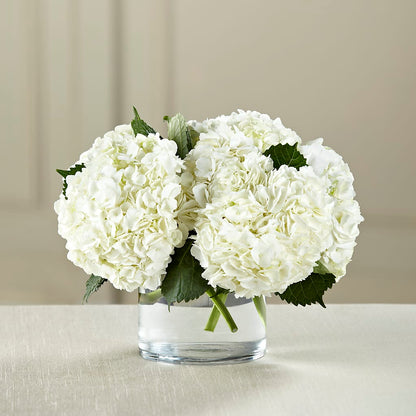 White Hydrangea Bouquet – FLOWER'S SMILING DESIGNS, Manchester NJ
